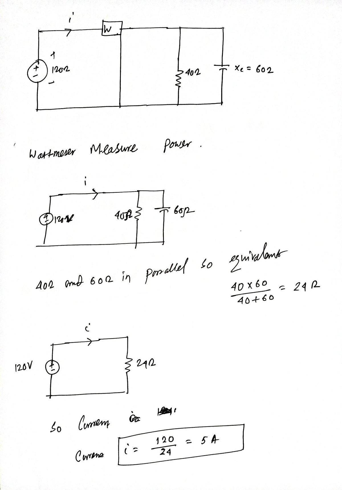 Electrical Engineering homework question answer, step 1, image 1